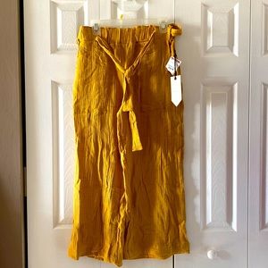 Ban•jara mustard yellow pants